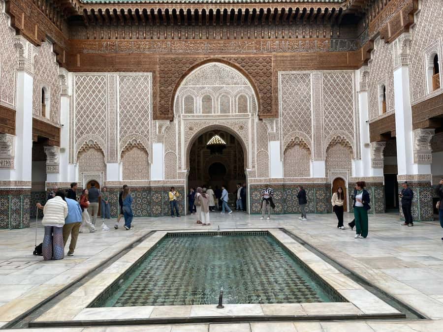 Marrakech: Madrasa Ben Youssef, Secret Garden & Medina Tour - Why this is a useful first walk in Marrakech