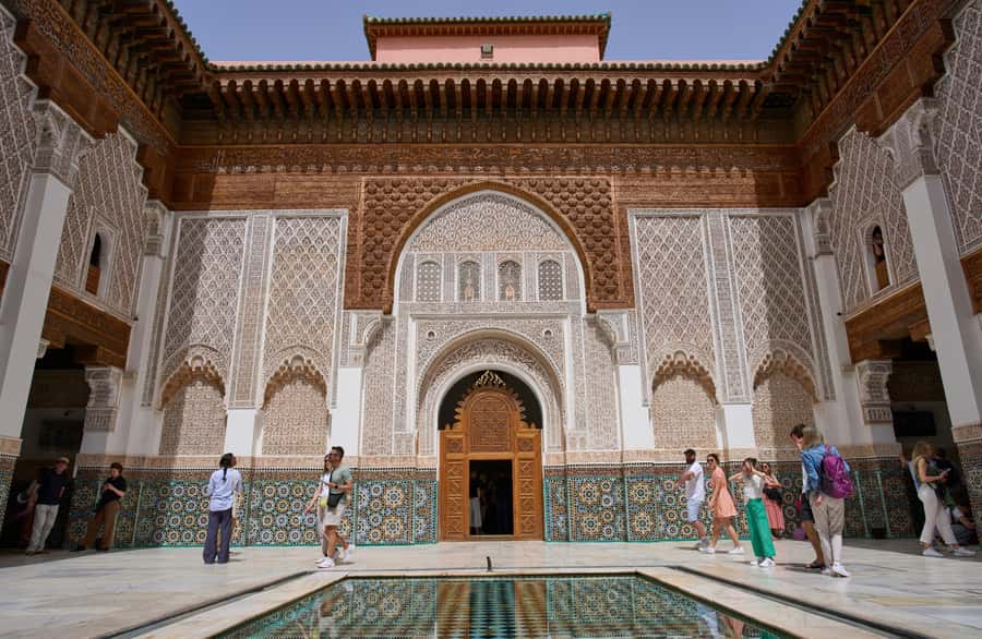 Marrakech: Madrasa Ben Youssef, Secret Garden & Medina Tour - Hammams, spices, and Marrakech’s everyday traditions