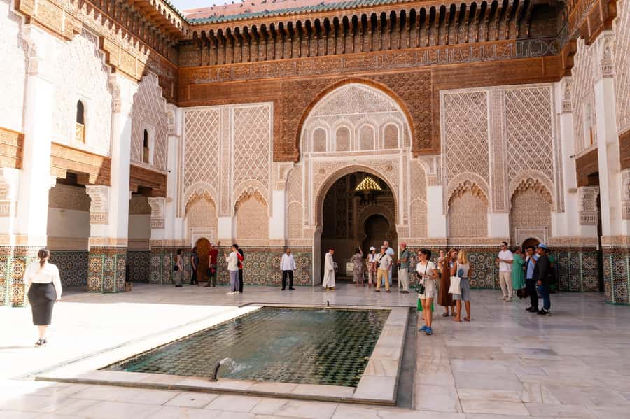 Marrakech: Madrassa Ben Youssef, Secret Garden & Medina Tour - Medina lanes: the most useful part for first-time visitors