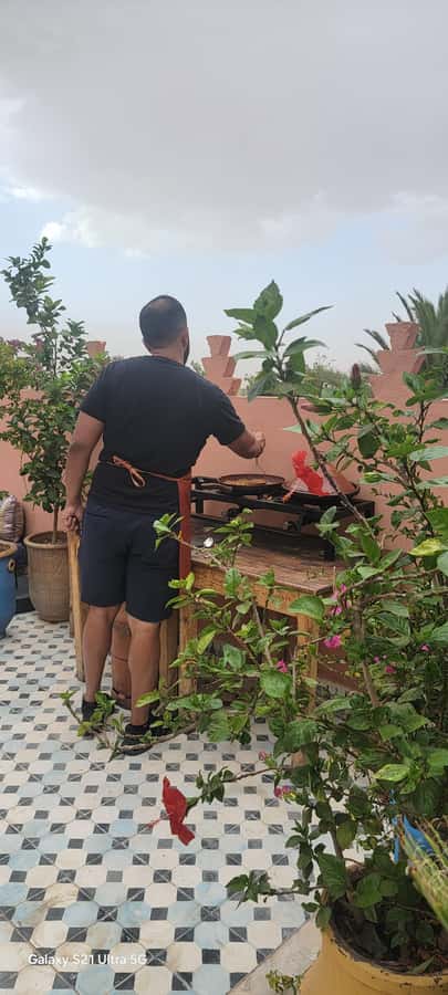 Marrakech: Moroccan Cooking Class with a Local Family - Eating the meal you helped prepare