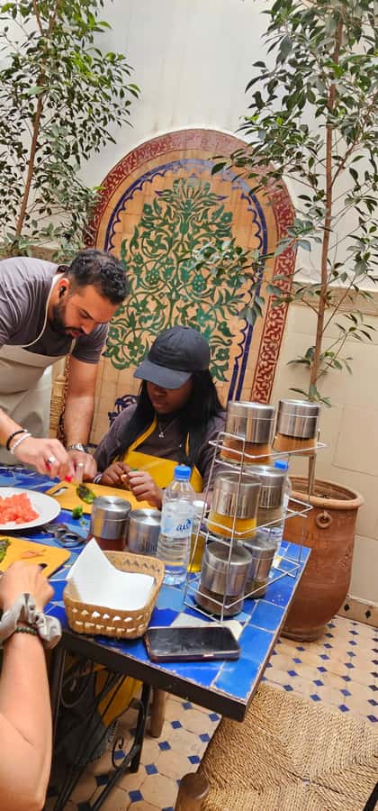 Marrakech: Moroccan Cooking Class with Local Chef - Learning the Moroccan mint tea ritual