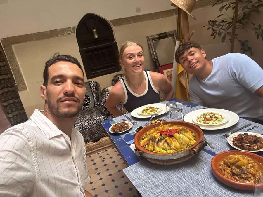 Marrakech: Moroccan Cooking Class with Local Chef - Eating what you helped prepare