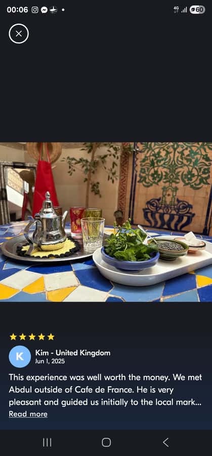 Marrakech: Moroccan Cooking Class with Local Chef - What the $35 price really includes