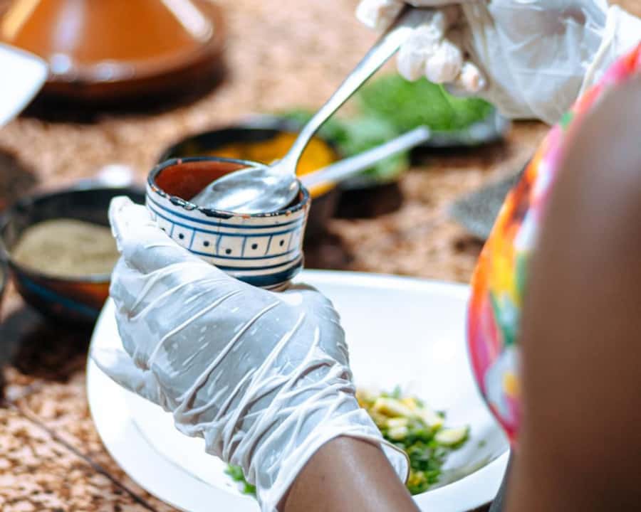 Marrakech: Moroccan Cooking Class with Pickup - Inside Chouf l’Or’s working kitchen