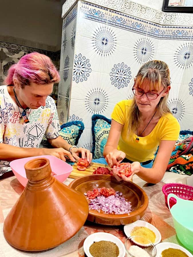 Marrakech: Moroccan Cuisine Cooking Class in Local Home - Cooking in a Marrakech home, not just watching a demonstration