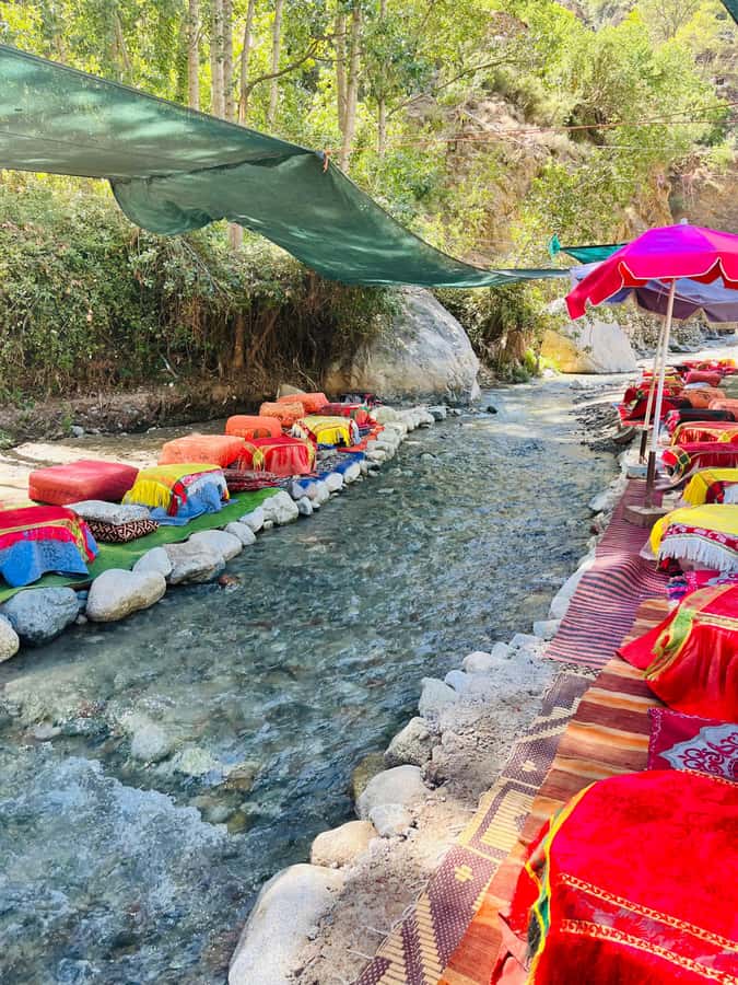 Marrakech: Ourika Valley Waterfalls & Atlas Mountains Trip - Pickup and the drive into the Atlas foothills