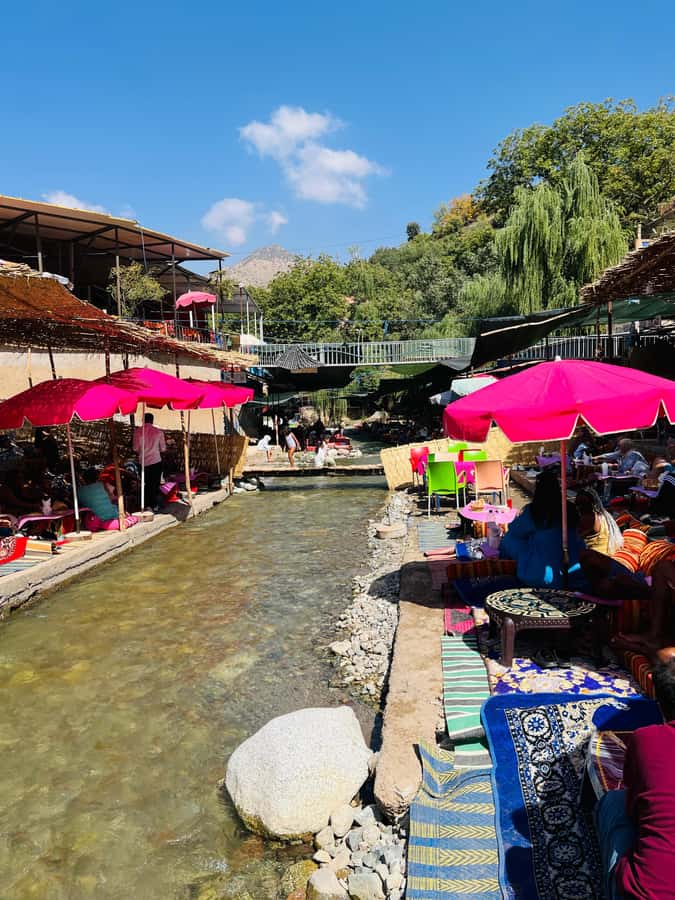 Marrakech: Ourika Valley Waterfalls & guided hike - The Setti Fatma waterfall hike
