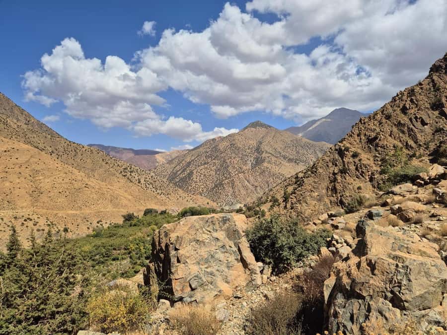 Marrakech: Ourika Valley, Waterfalls Private Trip with Lunch - Leaving Marrakech for the High Atlas