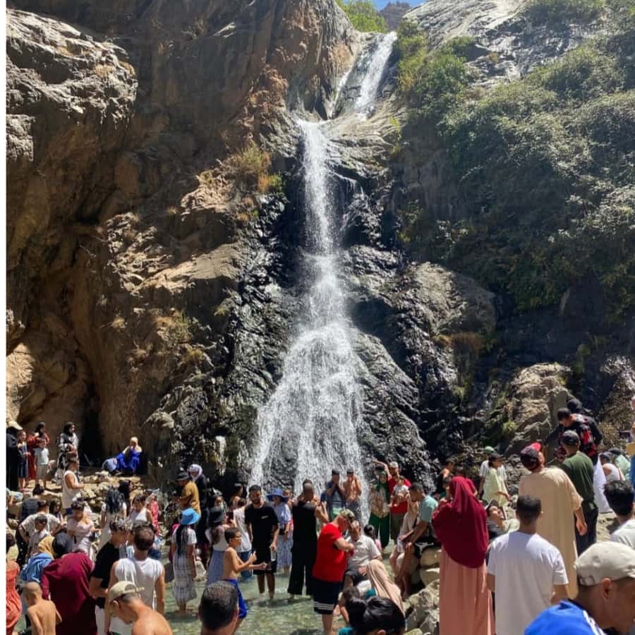 Marrakech: Ourika Valley, Waterfalls Private Trip with Lunch - Lunch with your feet near the Ourika River