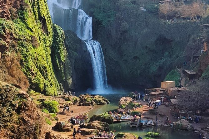 Marrakech: Ouzoud Waterfalls Guided Day Trip with Boat Ride - The drive from Marrakech takes most of the morning