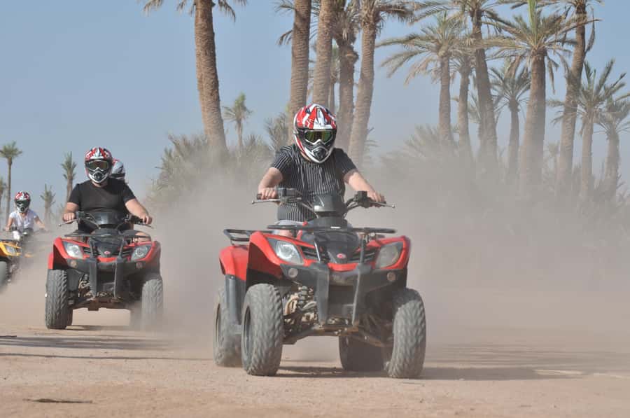 Marrakech: pack quad and camel ride in the palm grove - The Palmeraie gives you an active break from the medina