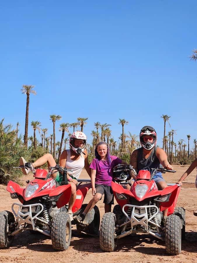 Marrakech: Palm Grove and Jbilat Desert Quad Bike Tour - From Marrakech to the Palmeraie in 30 minutes