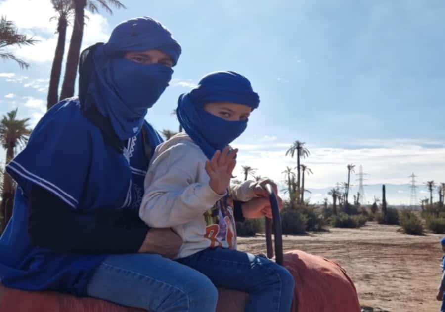 Marrakech: Palmeraie Camel Ride & Traditional Moroccan Spa - Leaving the medina for the Palmeraie