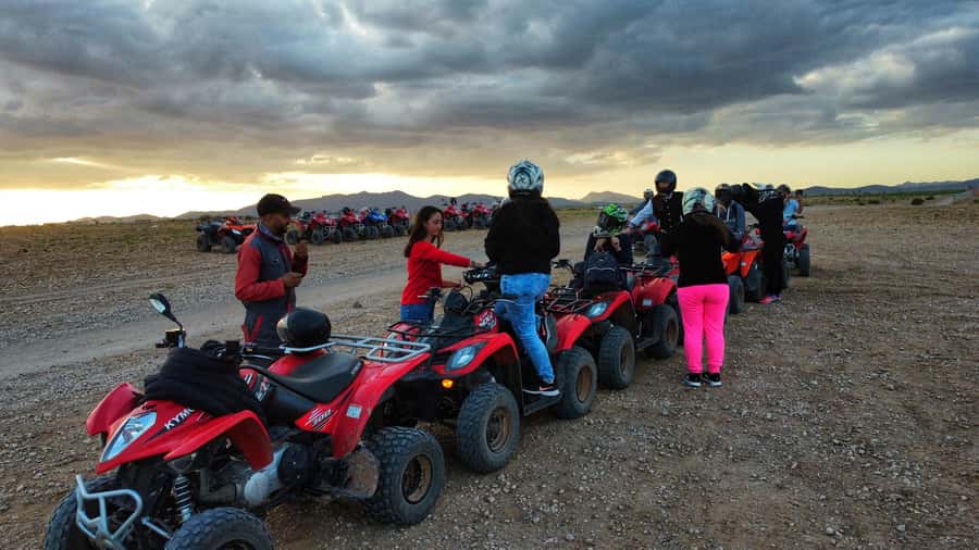 Marrakech: Palmeraie Guided Quad Biking Tour with Tea - Two hours among the palms, rocks, and dust