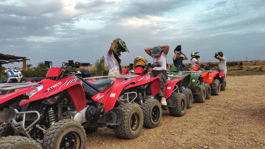 Marrakech: Palmeraie Guided Quad Biking Tour with Tea - Small groups, pace, and guide quality
