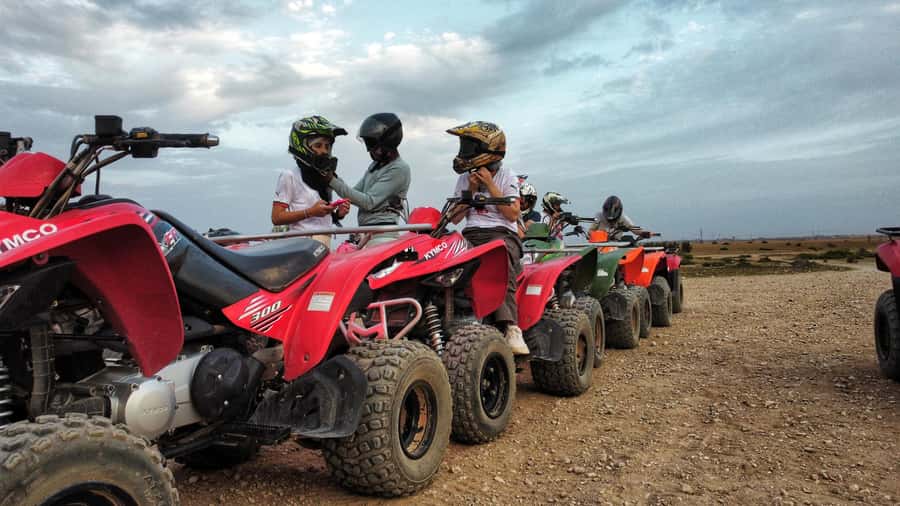 Marrakech: Palmeraie Guided Quad Biking Tour with Tea - Value at $15, or about 200 dirhams