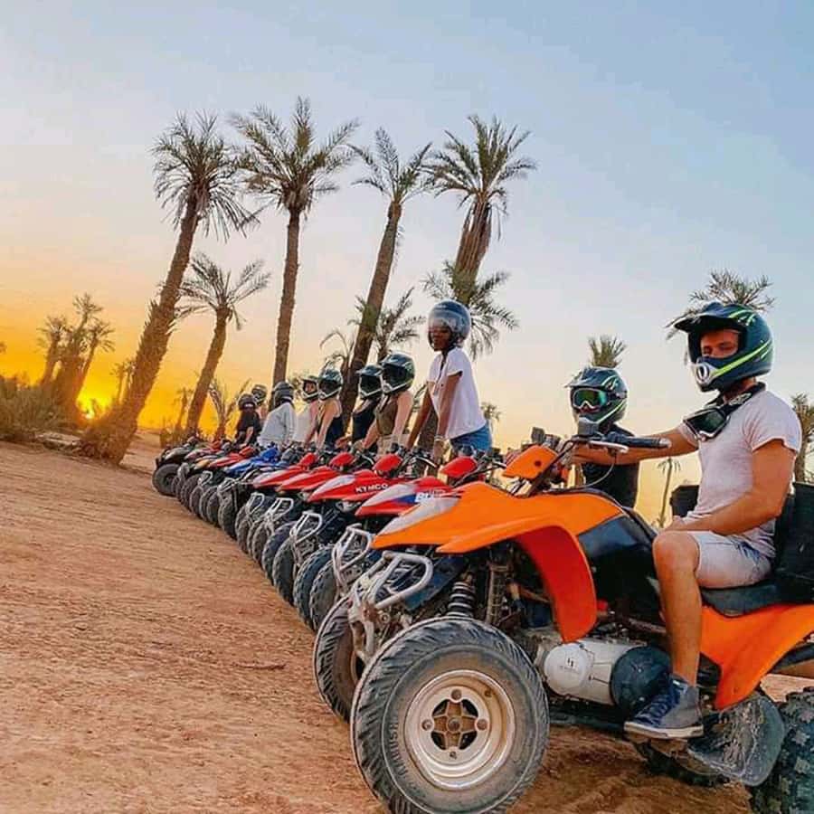 Marrakech: Palmeraie Private Quad Bike Experience - What the two-hour ride feels like