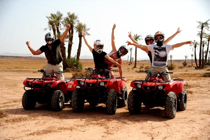 Marrakech Palmeraie Quad Bike Desert Adventure - The main route: palms, dunes, and dusty tracks
