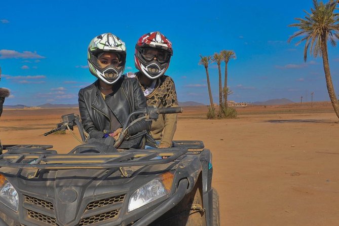 Marrakech Palmeraie Quad Bike Desert Adventure - The mint-tea stop and the slower middle of the tour