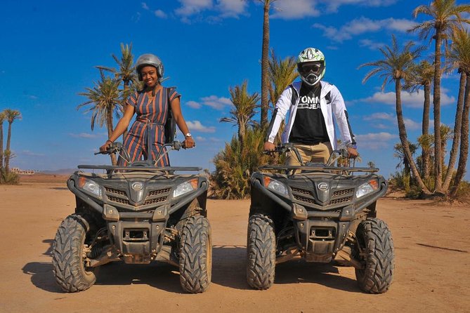Marrakech Palmeraie Quad Bike Desert Adventure - Family appeal and first-time riders