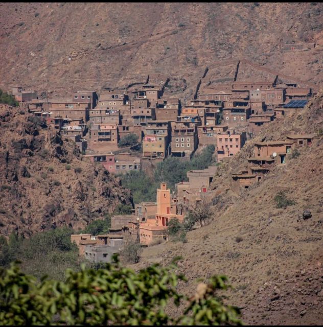 Marrakech: Paragliding, Camel Ride & Berber Villages Trip - Camel riding in the Agafay Desert