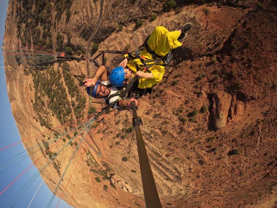 Marrakech: Paragliding over Agafay Desert & Atlas Mnt Views - The optional camel ride