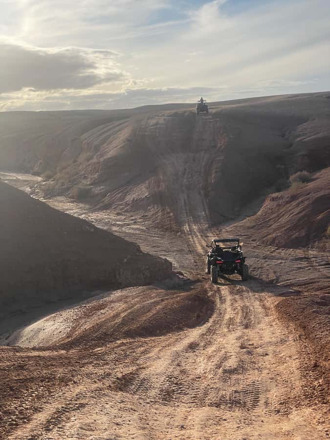 Marrakech: Private Buggy Adventure in Agafay Desert with Tea - The rocky Agafay route
