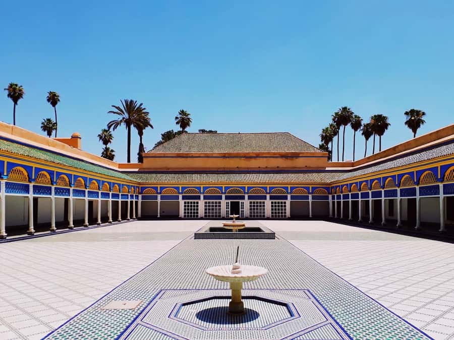 Marrakech: Private Full-Day City Tour w/ Majorelle Garden - Bahia Palace and its tiled courtyards