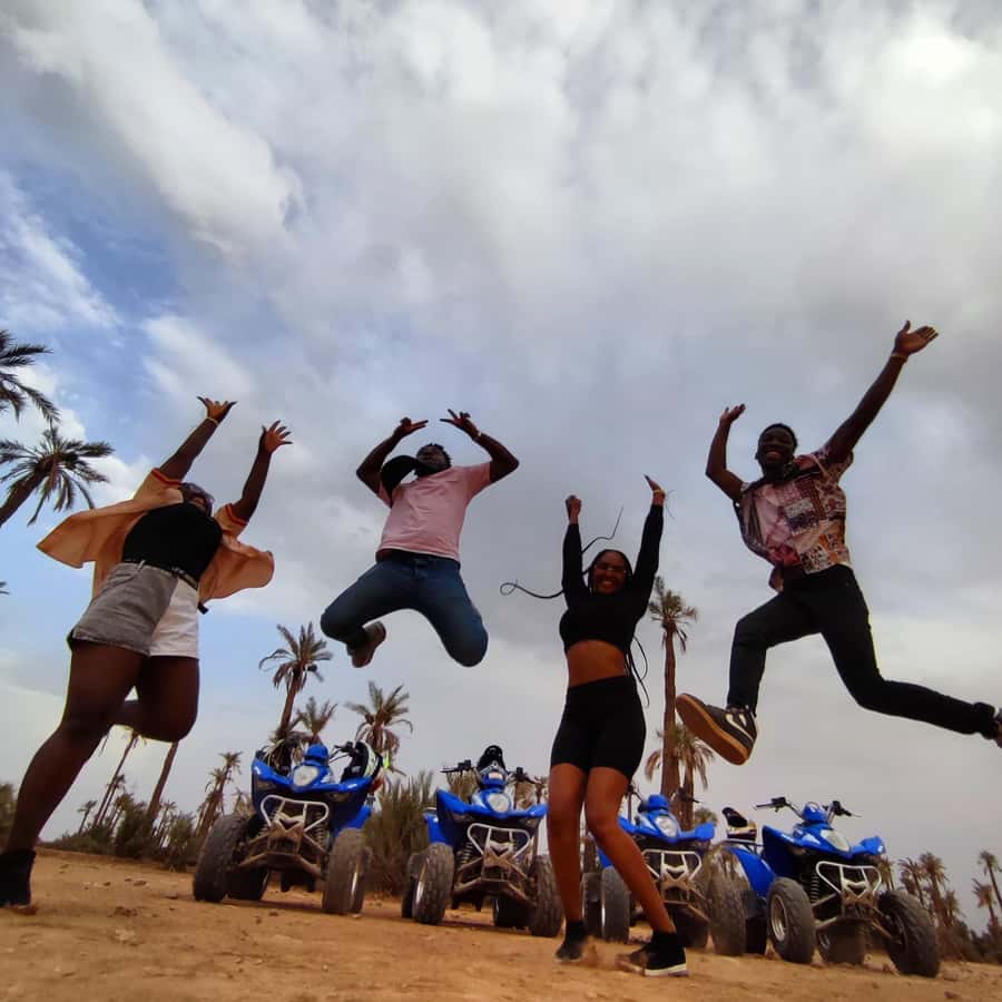 Marrakech: quad bike and Camel Ride in Marrakech - A calm camel ride through the palms