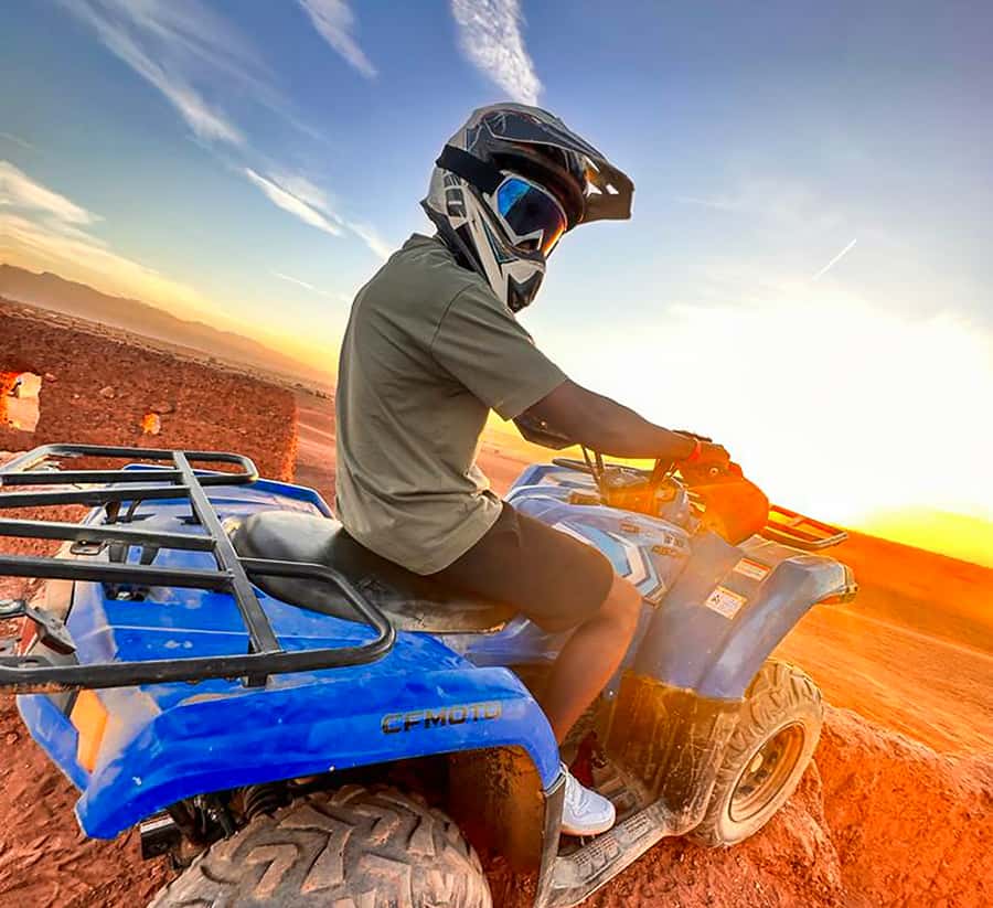 Marrakech Quad Bike Experience: Desert and Palmeraie - Photo stops, Atlas views, and village life