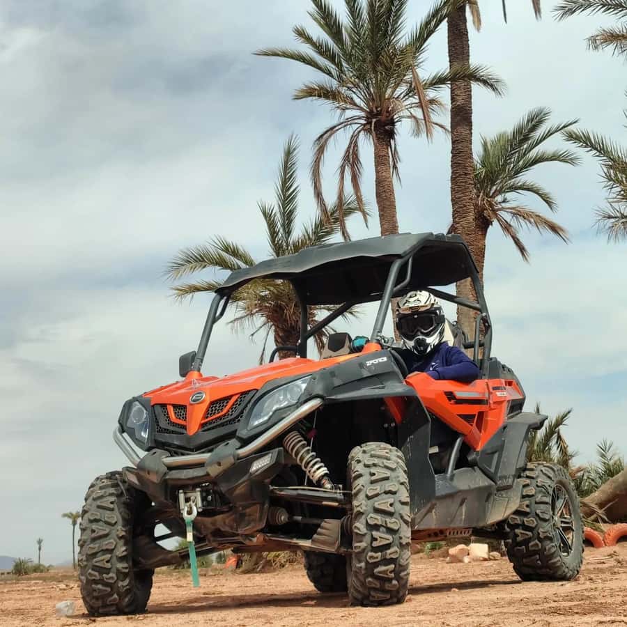 Marrakech : Ride buggy in the desert of the palm grove - Passing Berber villages and stopping for tea