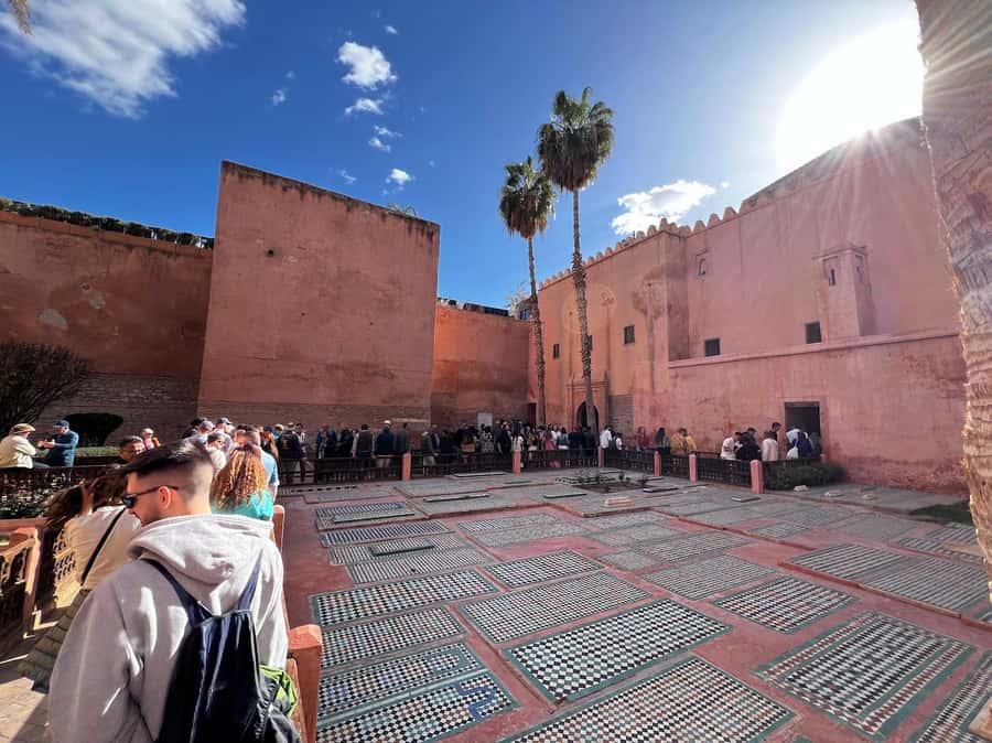 Marrakech: Saadian Tombs, Bahia Palace, Medina and Souk Tour - The Medina and souks, where the city becomes practical
