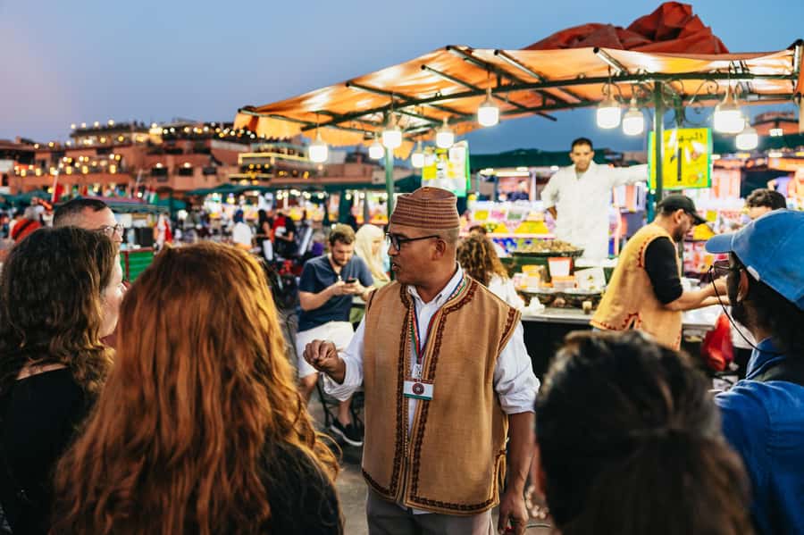 Marrakech: Street Food Tour by Night - Jemaa el-Fnaa and the first tastes