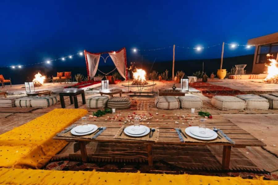 Marrakech: Sunset Dinner in Agafay Desert with Camel Ride - Key points to know before you book