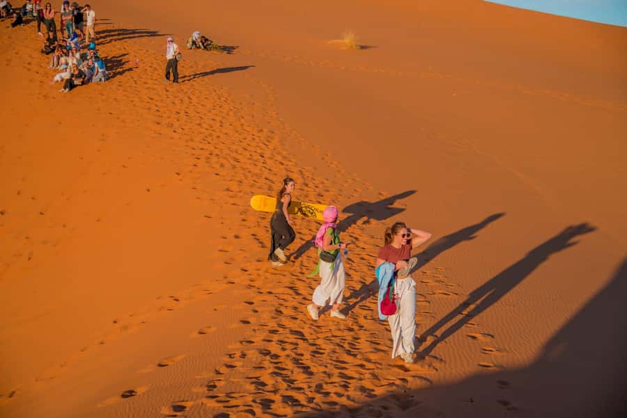 Marrakech to Fes: 3-Day Merzouga Desert Camel & Sandboarding - Ouarzazate and the Valley of the Roses
