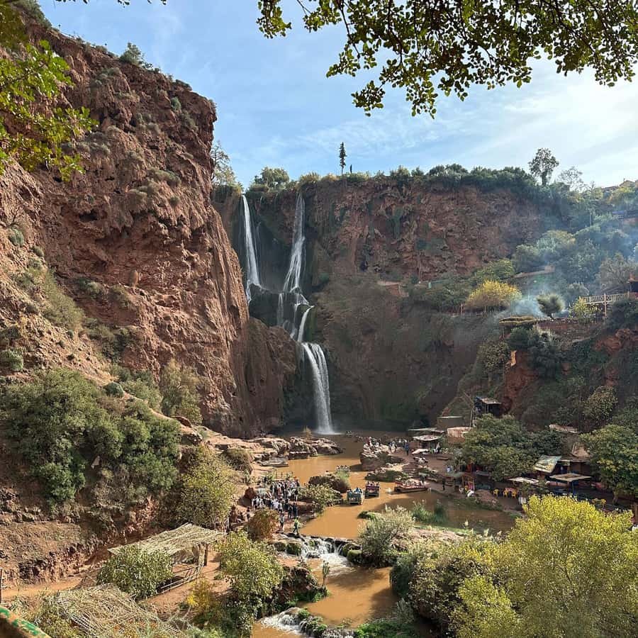 Marrakech to Ouzoud waterfalls day tour - Guide & boat ride - The drive through the Tadla plains