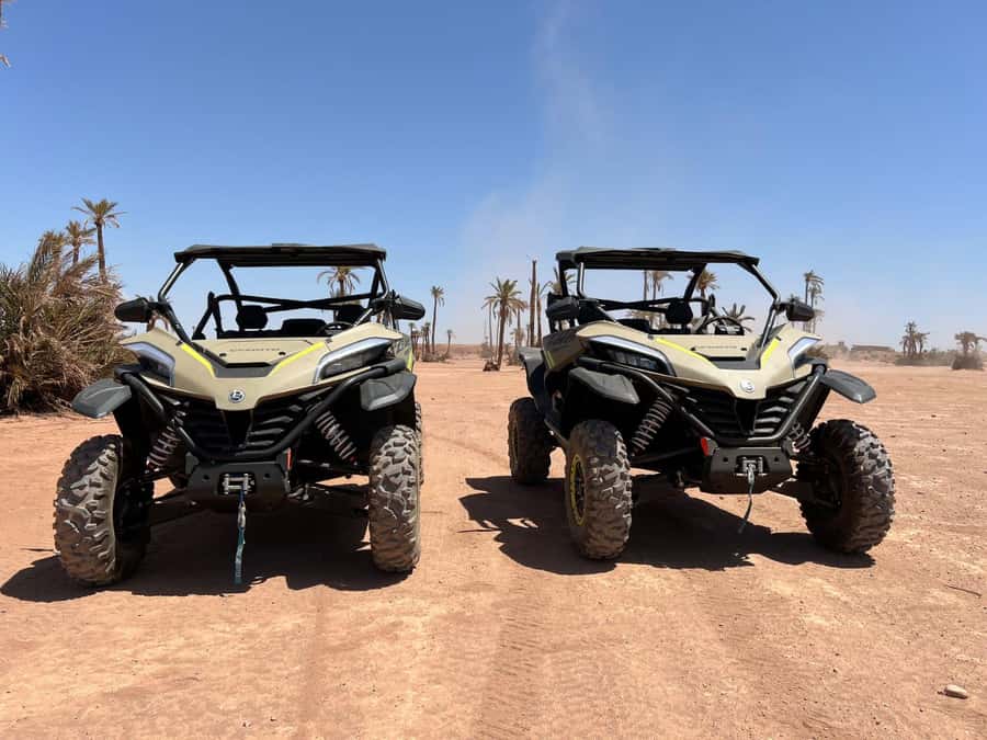 Marrakech: Tour Buggy 1000cc In Palm Oasis and Jbilat Desert - Meeting the buggy team and getting ready