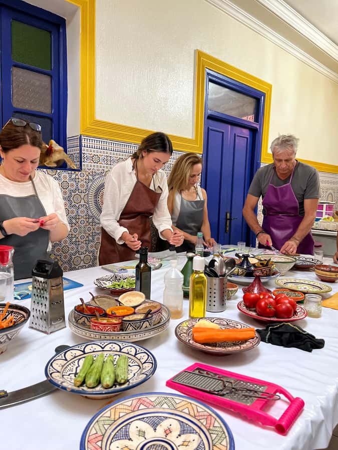 Marrakech: Traditional Moroccan Cooking Class & Market Visit - Mint tea is the first lesson