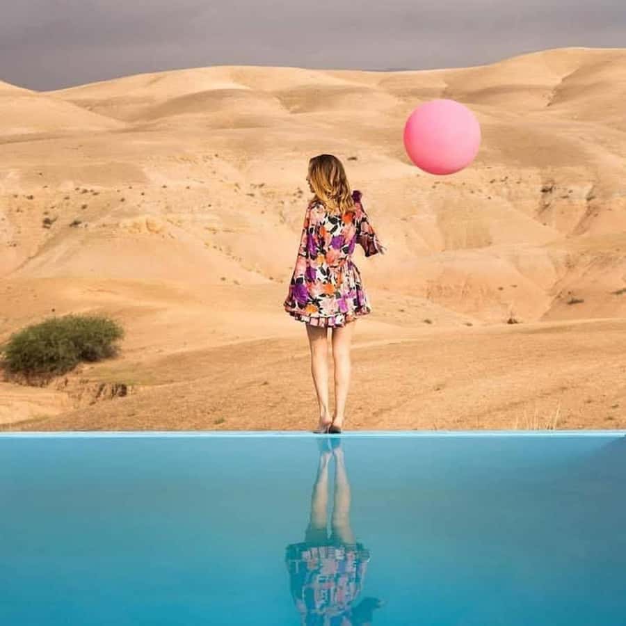 Marrakesh: Agafay Desert Tour with Lunch and Swimming Pool - Lunch with desert views