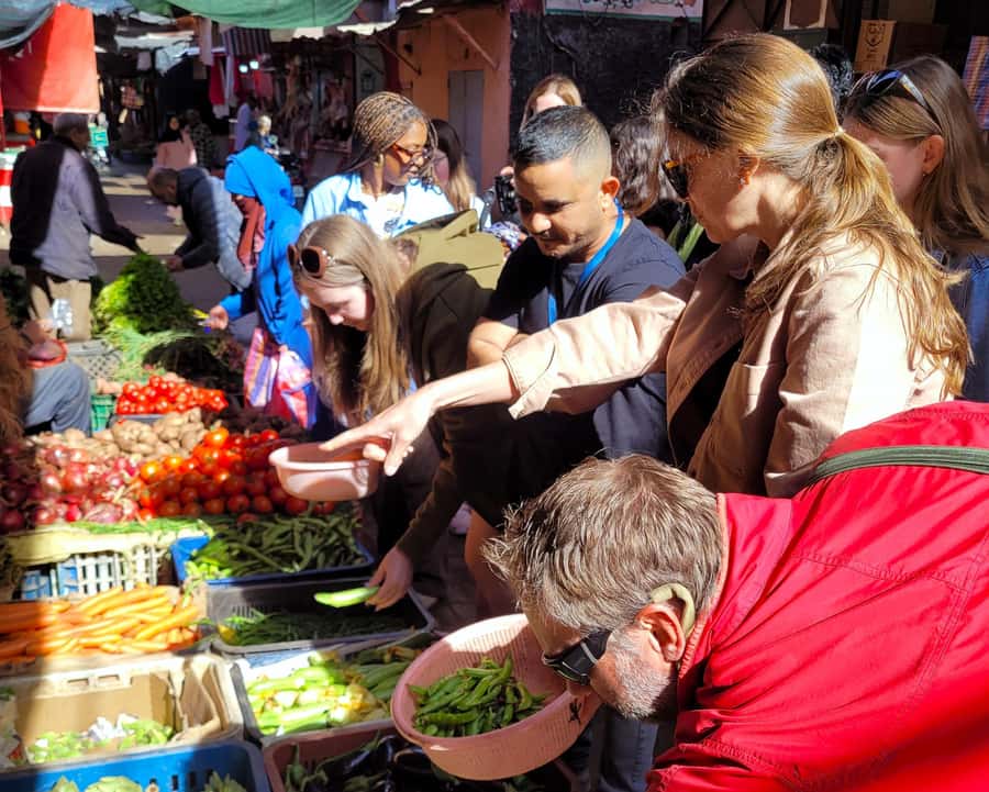 Marrakesh: Moroccan Dishes Cooking Class with a Local Chef - Cooking four tagines and two side dishes