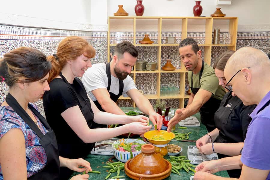 Marrakesh: Moroccan Dishes Cooking Class with a Local Chef - The 30-minute mint tea ceremony