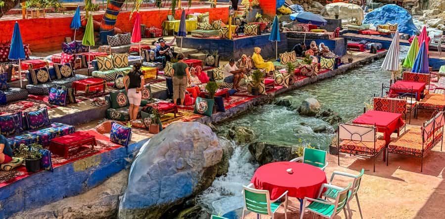 Marrakesh: Ourika Waterfalls, Atlas Mountains, Guide + Lunch - Ourika Valley, Berber hospitality, and mint tea