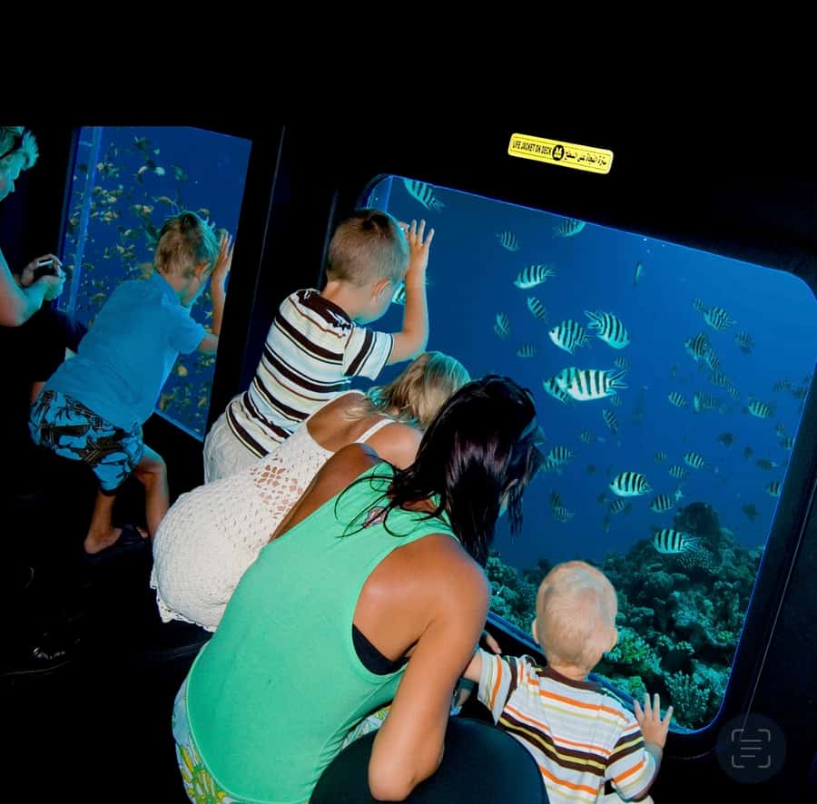 Marsa Alam: Royal Seascope Submarine Cruise with Pickup - The boat ride before the underwater viewing