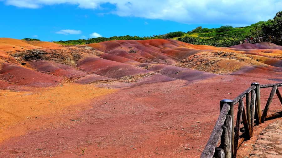 Mauritius: Chamarel 7 Colours & Waterfalls, South-West Tour - Trou aux Cerfs begins the day with a volcanic view