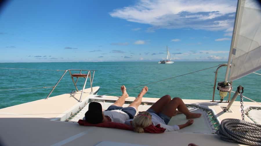 Mauritius: Ile aux Cerf Catamaran w/Waterfall Visit & Lunch - The day begins at Trou d’Eau Douce