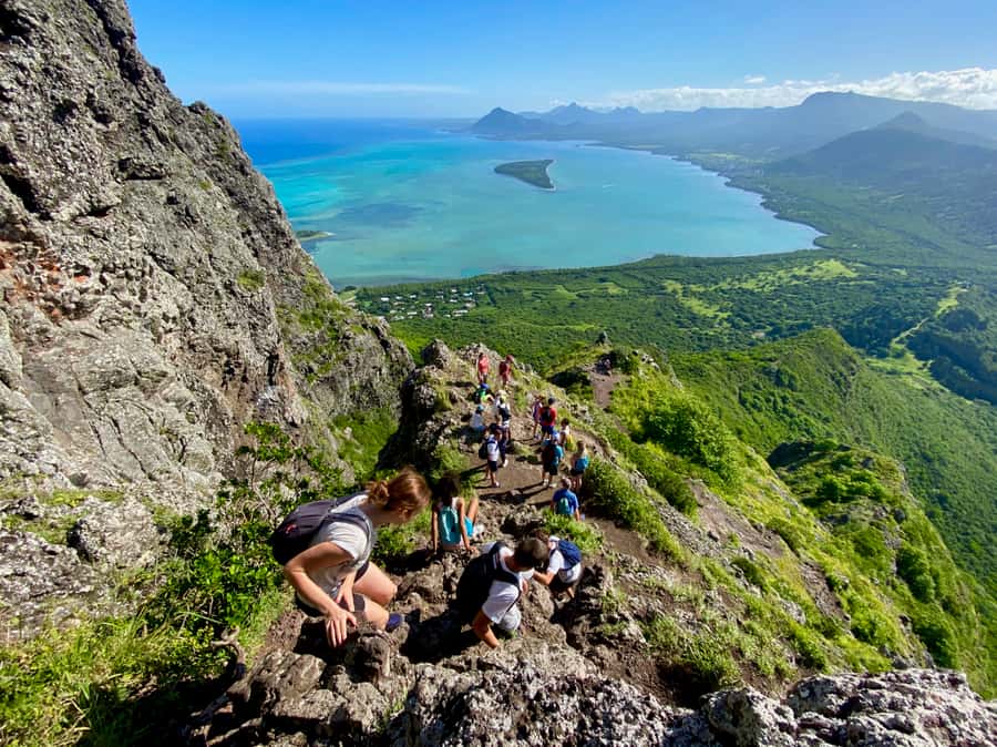 Mauritius: Le Morne Mountain UNESCO Eco Hike - From the meeting point to the private estate
