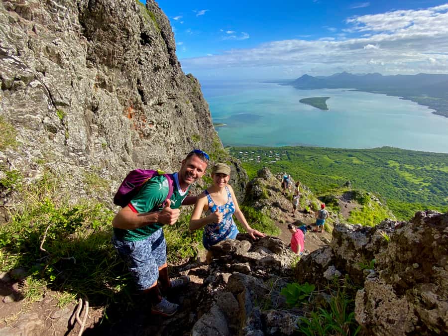 Mauritius: Le Morne Mountain UNESCO Eco Hike - The descent deserves respect