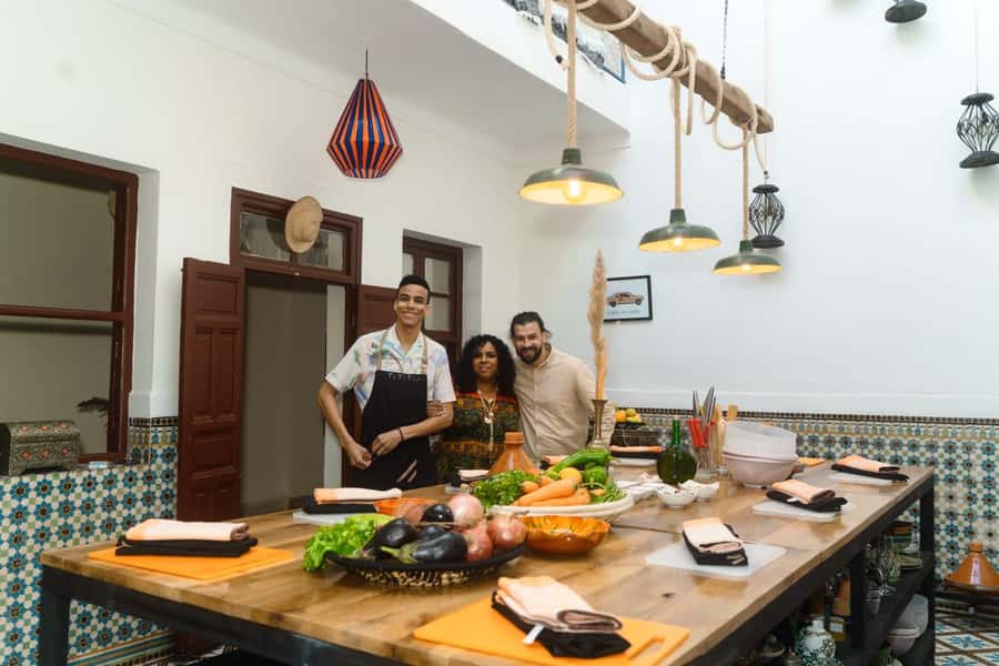 Moroccan Food Cooking Class with a Local Chef in Marrakech - From Marrakech pickup to the kitchen