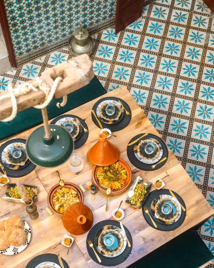 Moroccan Food Cooking Class with a Local Chef in Marrakech - Preparing tagine, salads, and crepes