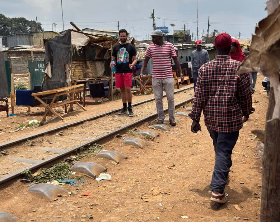 Nairobi: Explore Kibera Slum with Local Guides - The panoramic viewpoint and your first look at Kibera